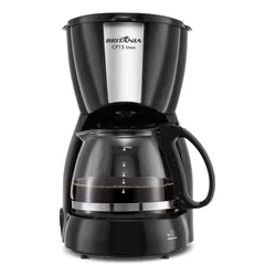 Cafeteira Britânia Cp15 Vidro Preto Com Inox 127V no Mercado Livre com oferta e cupom de desconto