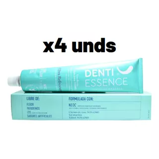 4x Crema Dentiessence Sin Flúor - g a $275