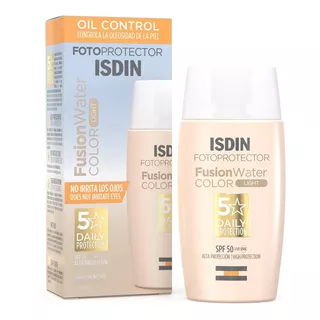 Fotoprotector Fusion Water Spf50 Isdin | Color Light | 50ml