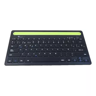 Teclado Inalámbrico Multidispositivo Bluetooth Recargable 78 Color Del Teclado Negro Idioma Español Latinoamérica