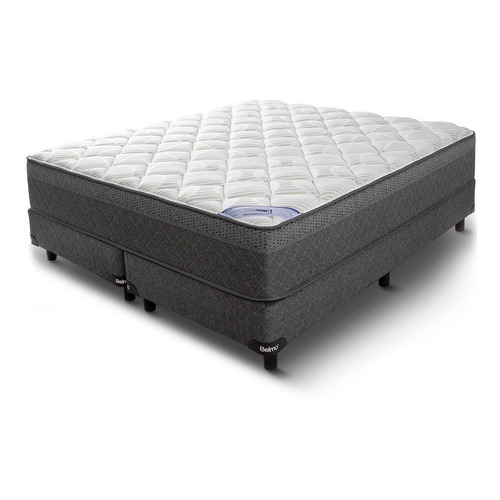 Belmo Pocket 1 sommier 2 plazas de 190cmx140cm Gris