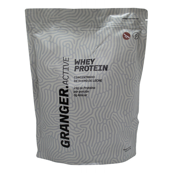 Granger Whey Protein Suplemento Proteína Chocolate 750gr 6c