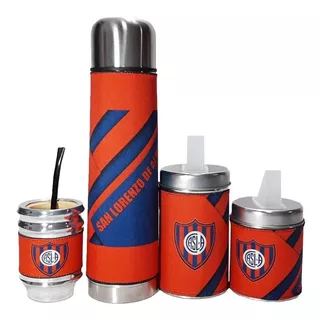 Set Matero Equipo Kit De Mate, San Lorenzo M2, S/b, Mary Mh 