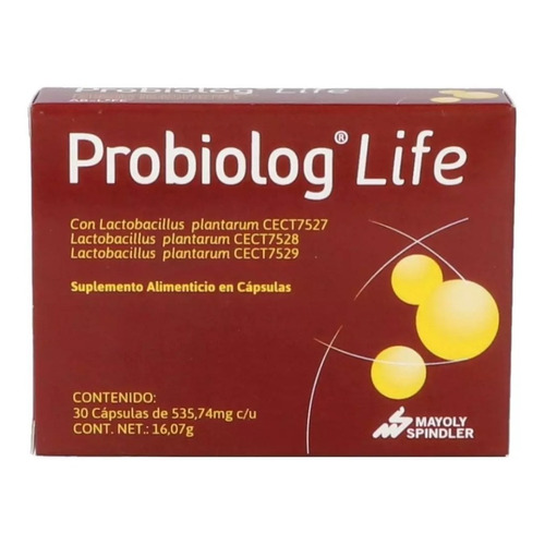 Probiolog Life Suplemento Alimenticio 30 Cápsulas 535.7mg