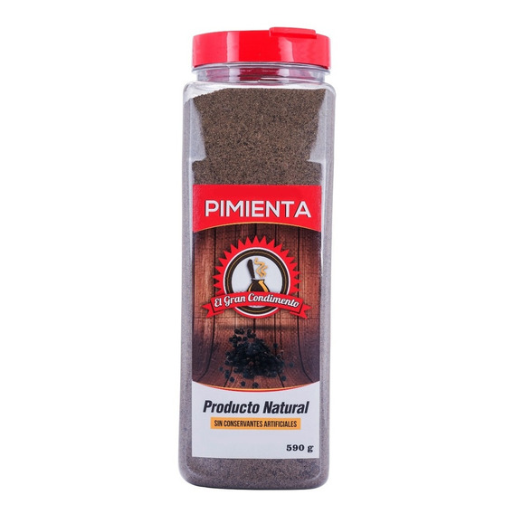 Pimienta Negra Polvo Pura X590g - g a $52