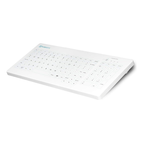 Purekeys Teclado Médico Compacto Fa Inalámbrico Blanco Sala