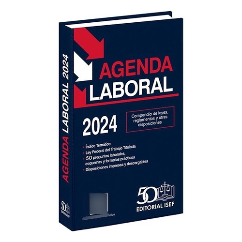 Agenda Laboral 2024, De Ediciones Fiscales. Editorial Isef, Tapa Blanda En Español, 2015