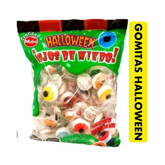 Dulces Halloween - Gomitas Especiales Hallowee (36 Unidades)