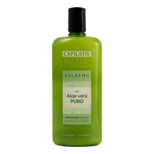 Capilatis Balsamo Aloe Vera Puro 420ml - Hidratación Intensa