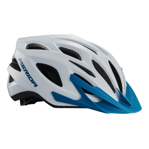 Casco Merida Charger Color Blanco/azul Talla G