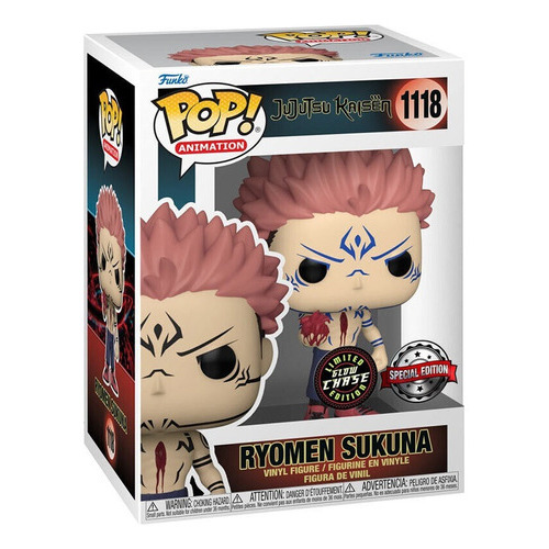 Funko Pop! Animation #1118 - Jujutsu Kaisen: Sukuna (chase)