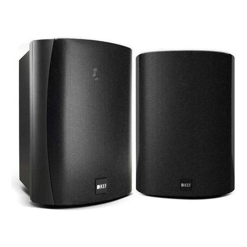 Kef Ventura 6, Altavoces All Weather, Negro