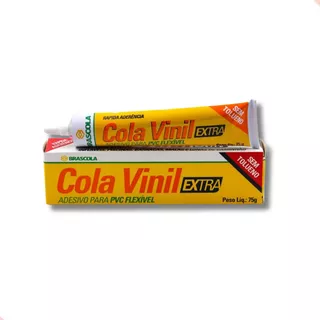 Cola Vinil Extra Brascola 75 Gramas Para Artesanatos Geral Cor Unica