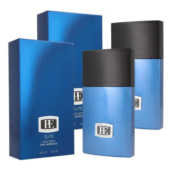 Paquete Portfolio Elite Perry Ellis 100ml Caballero 2 Pzas