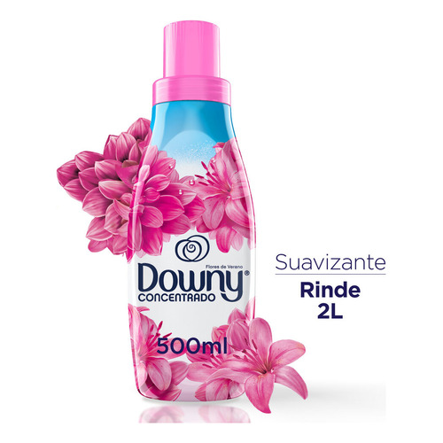 Downy Flores de Verano Suavizante Concentrado para Ropa 500ml