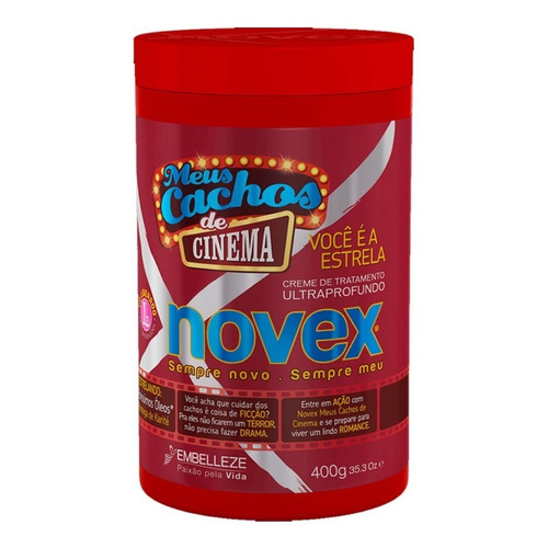 Crema Mis Rizos Cinema Nutricion Novex 400g