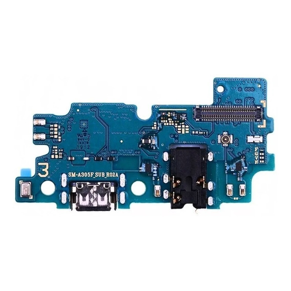 Flex Placa Pin Carga Microfono Para Samsung Galaxy A30 A305