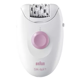 Depiladora Eléctrica Braun Silk-épil 1 1170 Color White Y Raspberry 100v/240v