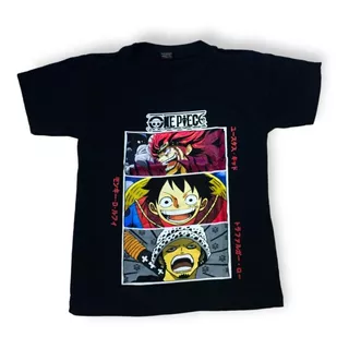 Camisetas Niño One Piece Nueva Generación De Piratas