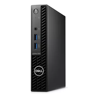 Mini Pc Dell Optiplex 3000 Com Windows Pro,  Intel Core I5, Placa Gráfica  Intel Uhd Graphics 770, Memória Ram De  8gb E Capacidade De Armazenamento De 256gb - 110v/220v Cor Preto