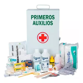 Botiquín De Primeros Auxilios Metal 80 Elementos Modelo Cd