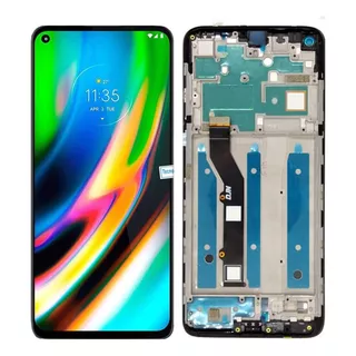 Modulo Para Motorola Moto G9 Plus Xt2087 Con Marco Cal. Orig