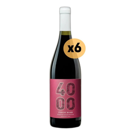 Vino 4000 Reserva Pinot Noir Budeguer 6x750ml