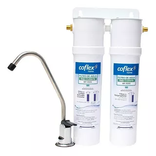 Sistema De Filtración De Agua Bajo Cubierta Coflex Wf-200 Color Blanco