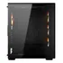 Gabinete Gamer Cougar Mx220 Rgb Black, 4 Fans Incluidos Color Negro