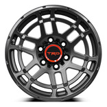 Rines 17x8 6/139 Satin Black Trd Pro Tacoma Hilux Negro