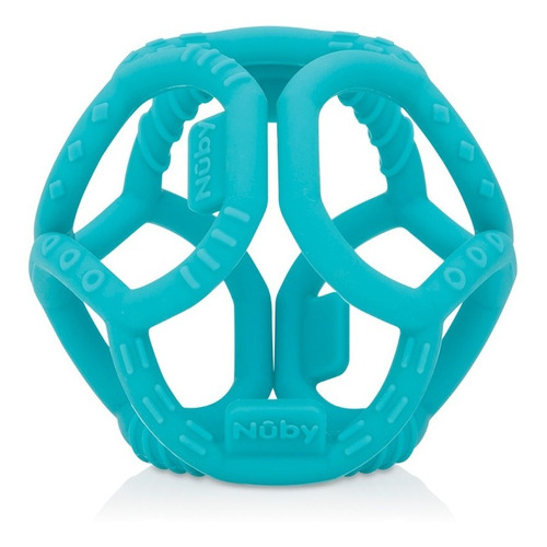 Hexágono Mordedera Nuby Tuggy Aqua Color Agua