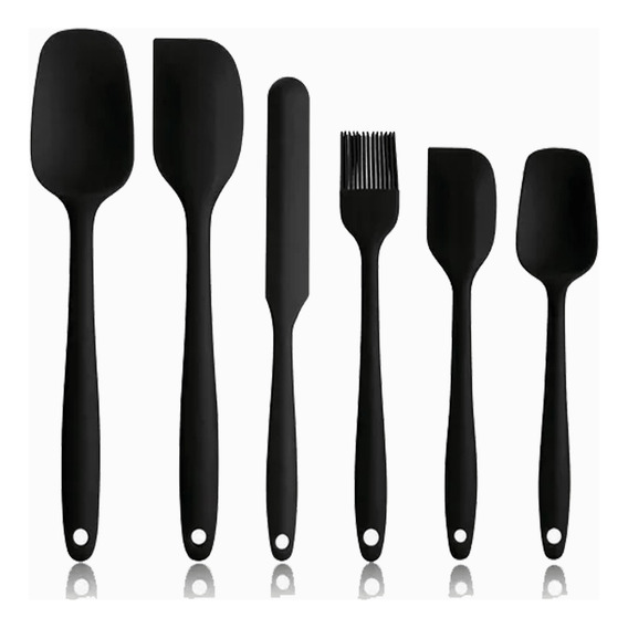 Utensilios De Cocina  Silicona Palas Espatulas Brochas  6set