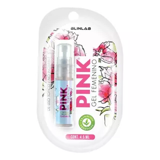 Pink Gel Femenino 4.5 Ml Blinlab Lubricante Para Mujer