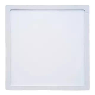Painel Led Plafon Sobrepor 24w Quadrado Branco Frio 6500k