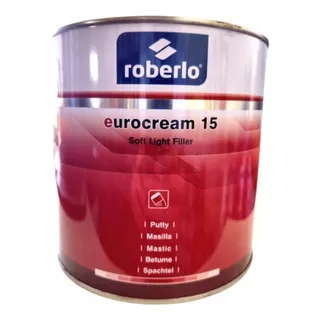 Roberlo Masilla Poliester Eurocream 4kg- 2,25l Tecnopaint