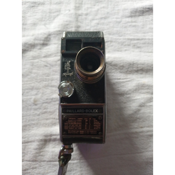 Camara De Cine Bolex Paillard L8 Lente Switar 1.1:5 