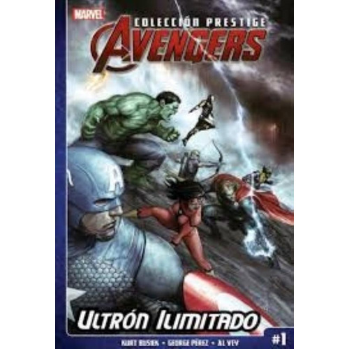 Avengers. Ultron Ilimitado, De Busiek, Kurt. Editorial Ovni Press, Tapa Tapa Blanda En Español