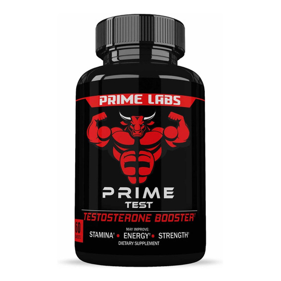 Suplemento en cápsula Prime Labs  Testosterone Booster en botella de 3.2mL 60 un