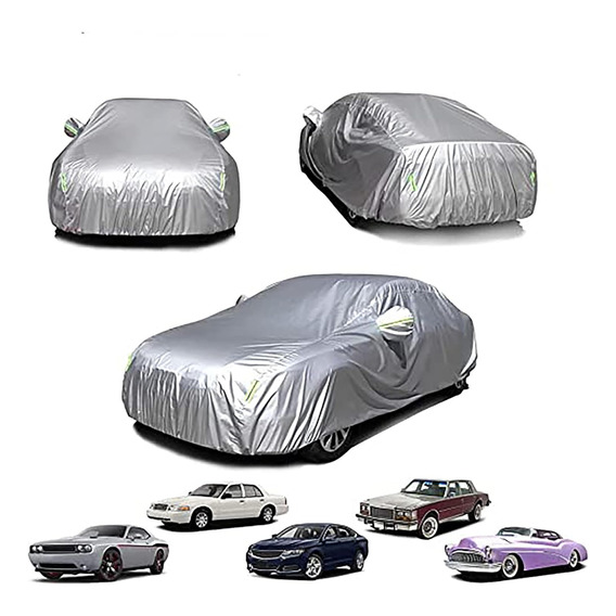 Funda Cubre Sol Gris Para Autos Sedan-hatchback (proteccion)