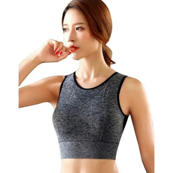 Crop Top Deportivo Push Up Correr Casual Gym Moda G1010