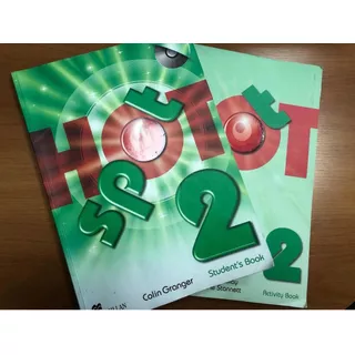 Libros Inglés Hot Spot 2 Activity Book +  Students Book + Cd