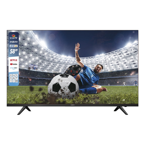 Smart Tv Enxuta 58'' Ultra Hd 4k Wifi Bt Sintonizador LEDENX1258SDF4KW