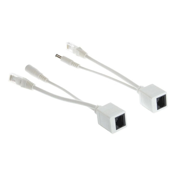 Adaptador Poe Pasivo Cable Inyector Y Divisor Para Camara Ip