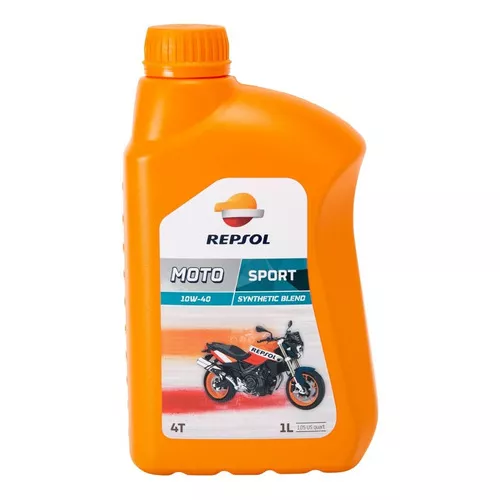 Aceite Repsol De Motor Para Moto 4t-10w40 Racing Sintetico