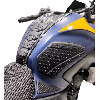 Kit Protector Tanque + Pierneras En Caucho Yamaha Fz25 