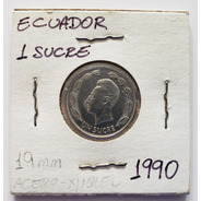 Moneda Ecuador 1 Sucre 1990 Unc