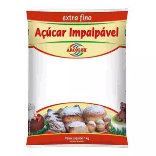 Açúcar Impalpável Arcolor 1kg