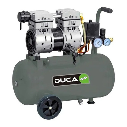Compresor de aire eléctrico Duca 69370106 24L 1hp 220V gris