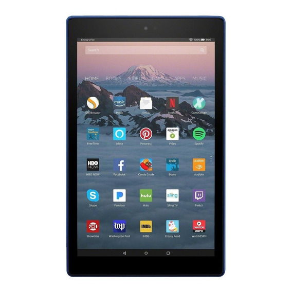 Tablet  Amazon Fire HD 10 2017 KFSUWI 10.1" 32GB color marine blue y 2GB de memoria RAM