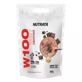 Whey 100% W100 900g Refil - Chocolate - Nutrata